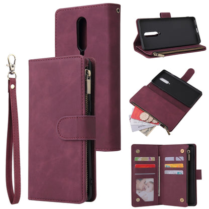 Multifunctional Horizontal Flip Leather Case, with Card Slot & Holder & Zipper Wallet & Photo Frame, For OnePlus 8, For OnePlus 8 Pro, For Huawei P40, For Huawei P40 Pro, For Huawei P40 Lite