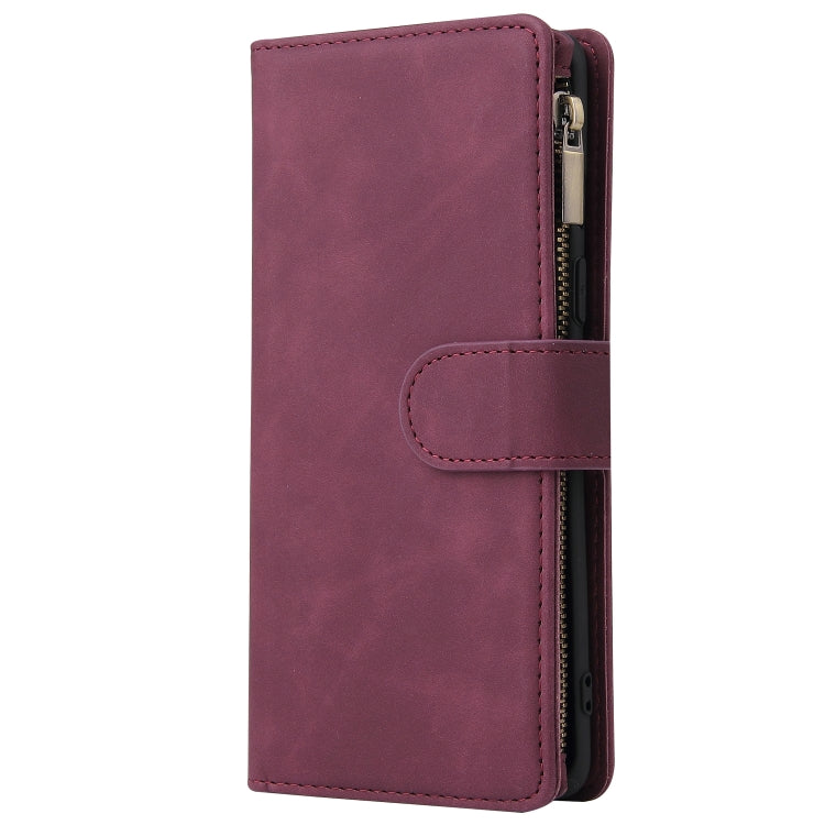 Multifunctional Horizontal Flip Leather Case, with Card Slot & Holder & Zipper Wallet & Photo Frame, For OnePlus 8, For OnePlus 8 Pro, For Huawei P40, For Huawei P40 Pro, For Huawei P40 Lite