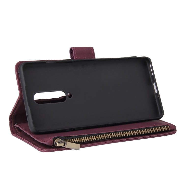 Multifunctional Horizontal Flip Leather Case, with Card Slot & Holder & Zipper Wallet & Photo Frame, For OnePlus 8, For OnePlus 8 Pro, For Huawei P40, For Huawei P40 Pro, For Huawei P40 Lite
