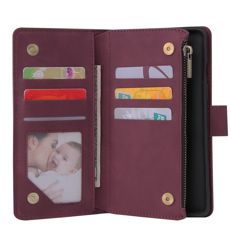 Multifunctional Horizontal Flip Leather Case, with Card Slot & Holder & Zipper Wallet & Photo Frame, For OnePlus 8, For OnePlus 8 Pro, For Huawei P40, For Huawei P40 Pro, For Huawei P40 Lite