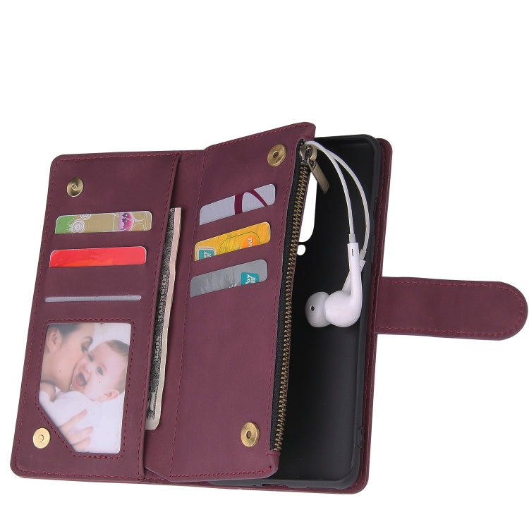 Multifunctional Horizontal Flip Leather Case, with Card Slot & Holder & Zipper Wallet & Photo Frame, For OnePlus 8, For OnePlus 8 Pro, For Huawei P40, For Huawei P40 Pro, For Huawei P40 Lite