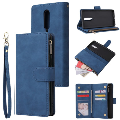 Multifunctional Horizontal Flip Leather Case, with Card Slot & Holder & Zipper Wallet & Photo Frame, For OnePlus 8, For OnePlus 8 Pro, For Huawei P40, For Huawei P40 Pro, For Huawei P40 Lite