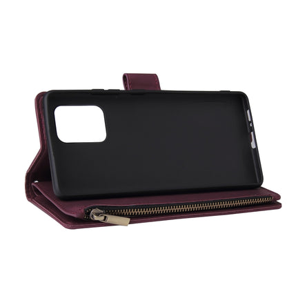 Multifunctional Horizontal Flip Leather Case, with Card Slot & Holder & Zipper Wallet & Photo Frame, For Samsung Galaxy S10 Lite, For Samsung Galaxy S20+, For Galaxy S20+, For Samsung Galaxy S20 Ultra, For Galaxy S20 Ultra, For Samsung Galaxy S20      ...