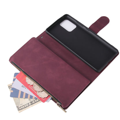 Multifunctional Horizontal Flip Leather Case, with Card Slot & Holder & Zipper Wallet & Photo Frame, For Samsung Galaxy S10 Lite, For Samsung Galaxy S20+, For Galaxy S20+, For Samsung Galaxy S20 Ultra, For Galaxy S20 Ultra, For Samsung Galaxy S20      ...