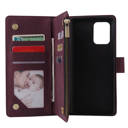 Multifunctional Horizontal Flip Leather Case, with Card Slot & Holder & Zipper Wallet & Photo Frame, For Samsung Galaxy S10 Lite, For Samsung Galaxy S20+, For Galaxy S20+, For Samsung Galaxy S20 Ultra, For Galaxy S20 Ultra, For Samsung Galaxy S20      ...