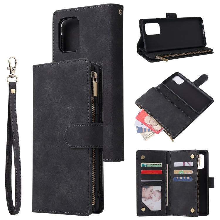 Multifunctional Horizontal Flip Leather Case, with Card Slot & Holder & Zipper Wallet & Photo Frame, For Samsung Galaxy S10 Lite, For Samsung Galaxy S20+, For Galaxy S20+, For Samsung Galaxy S20 Ultra, For Galaxy S20 Ultra, For Samsung Galaxy S20      ...