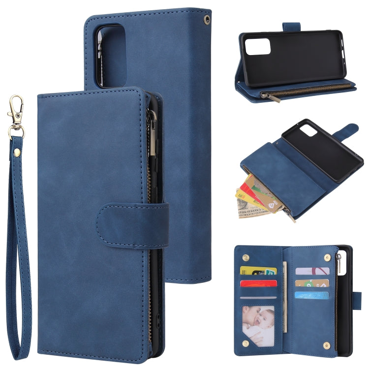 Multifunctional Horizontal Flip Leather Case, with Card Slot & Holder & Zipper Wallet & Photo Frame, For Samsung Galaxy S10 Lite, For Samsung Galaxy S20+, For Galaxy S20+, For Samsung Galaxy S20 Ultra, For Galaxy S20 Ultra, For Samsung Galaxy S20      ...