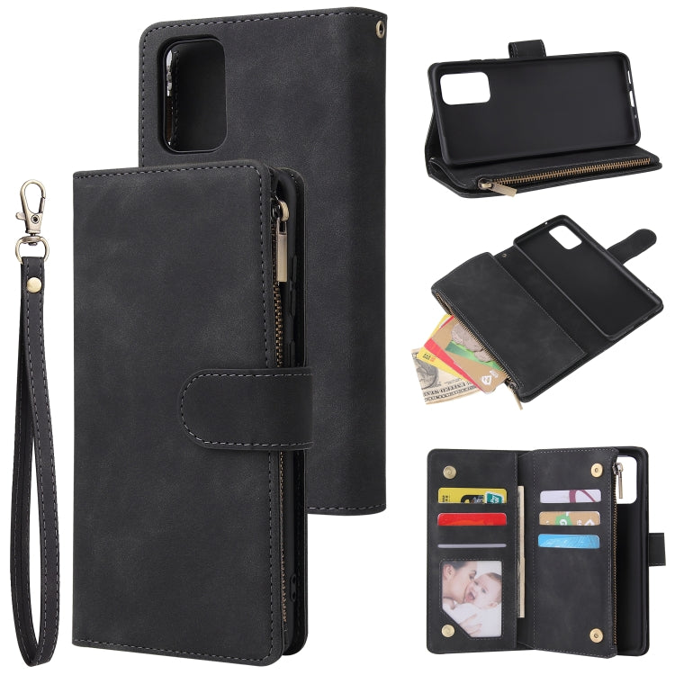 Multifunctional Horizontal Flip Leather Case, with Card Slot & Holder & Zipper Wallet & Photo Frame, For Samsung Galaxy S10 Lite, For Samsung Galaxy S20+, For Galaxy S20+, For Samsung Galaxy S20 Ultra, For Galaxy S20 Ultra, For Samsung Galaxy S20      ...