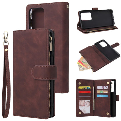 Multifunctional Horizontal Flip Leather Case, with Card Slot & Holder & Zipper Wallet & Photo Frame, For Samsung Galaxy S10 Lite, For Samsung Galaxy S20+, For Galaxy S20+, For Samsung Galaxy S20 Ultra, For Galaxy S20 Ultra, For Samsung Galaxy S20      ...