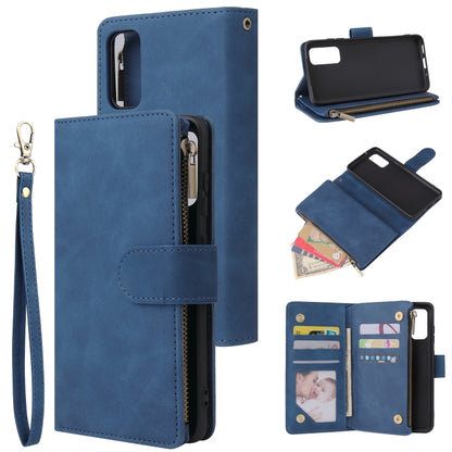 Multifunctional Horizontal Flip Leather Case, with Card Slot & Holder & Zipper Wallet & Photo Frame, For Samsung Galaxy S10 Lite, For Samsung Galaxy S20+, For Galaxy S20+, For Samsung Galaxy S20 Ultra, For Galaxy S20 Ultra, For Samsung Galaxy S20      ...