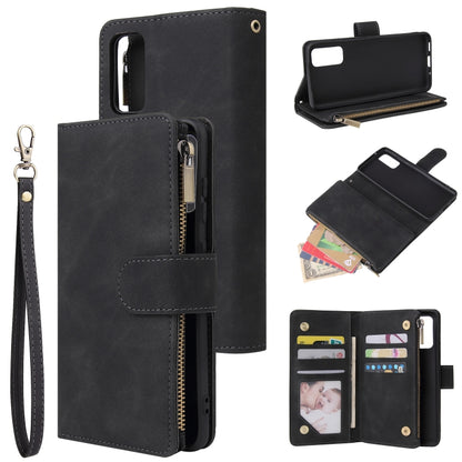 Multifunctional Horizontal Flip Leather Case, with Card Slot & Holder & Zipper Wallet & Photo Frame, For Samsung Galaxy S10 Lite, For Samsung Galaxy S20+, For Galaxy S20+, For Samsung Galaxy S20 Ultra, For Galaxy S20 Ultra, For Samsung Galaxy S20      ...