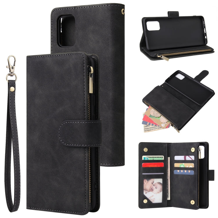 Multifunctional Horizontal Flip Leather Case, with Card Slot & Holder & Zipper Wallet & Photo Frame, For Samsung Galaxy S10 Lite, For Samsung Galaxy S20+, For Galaxy S20+, For Samsung Galaxy S20 Ultra, For Galaxy S20 Ultra, For Samsung Galaxy S20      ...