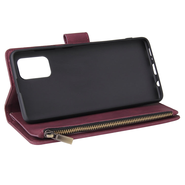 Multifunctional Horizontal Flip Leather Case, with Card Slot & Holder & Zipper Wallet & Photo Frame, For Samsung Galaxy A71, For Galaxy A71, For Samsung Galaxy A01, For Galaxy A01