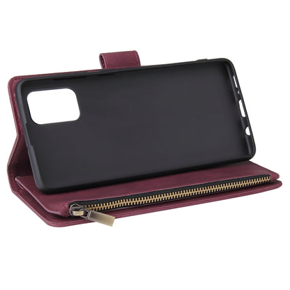 Multifunctional Horizontal Flip Leather Case, with Card Slot & Holder & Zipper Wallet & Photo Frame, For Samsung Galaxy A71, For Galaxy A71, For Samsung Galaxy A01, For Galaxy A01