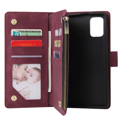 Multifunctional Horizontal Flip Leather Case, with Card Slot & Holder & Zipper Wallet & Photo Frame, For Samsung Galaxy A71, For Galaxy A71, For Samsung Galaxy A01, For Galaxy A01