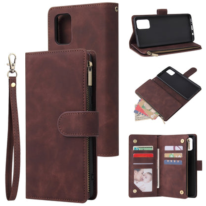 Multifunctional Horizontal Flip Leather Case, with Card Slot & Holder & Zipper Wallet & Photo Frame, For Samsung Galaxy A71, For Galaxy A71, For Samsung Galaxy A01, For Galaxy A01