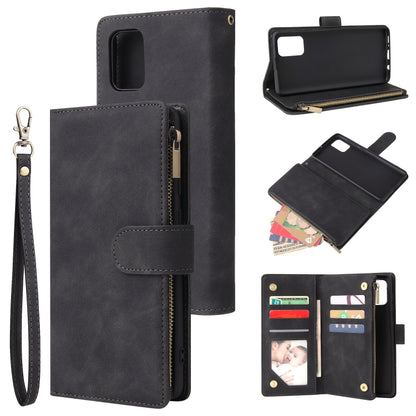 Multifunctional Horizontal Flip Leather Case, with Card Slot & Holder & Zipper Wallet & Photo Frame, For Samsung Galaxy A71, For Galaxy A71, For Samsung Galaxy A01, For Galaxy A01