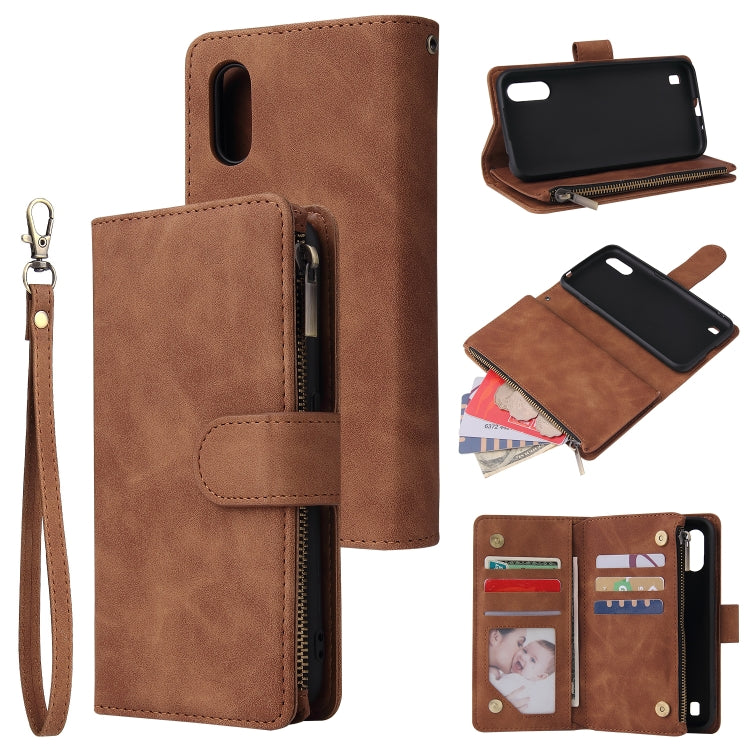 Multifunctional Horizontal Flip Leather Case, with Card Slot & Holder & Zipper Wallet & Photo Frame, For Samsung Galaxy A71, For Galaxy A71, For Samsung Galaxy A01, For Galaxy A01