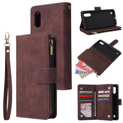 Multifunctional Horizontal Flip Leather Case, with Card Slot & Holder & Zipper Wallet & Photo Frame, For Samsung Galaxy A71, For Galaxy A71, For Samsung Galaxy A01, For Galaxy A01