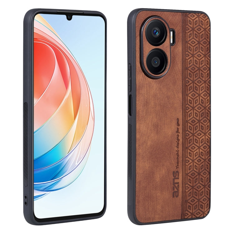 AZNS 3D Embossed Skin Feel Phone Case, For Honor Play 40 Plus, For Honor 60 SE, For Honor Play 30 Plus
