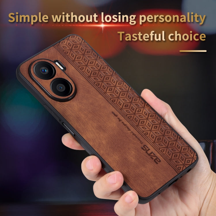 AZNS 3D Embossed Skin Feel Phone Case, For Honor Play 40 Plus, For Honor 60 SE, For Honor Play 30 Plus