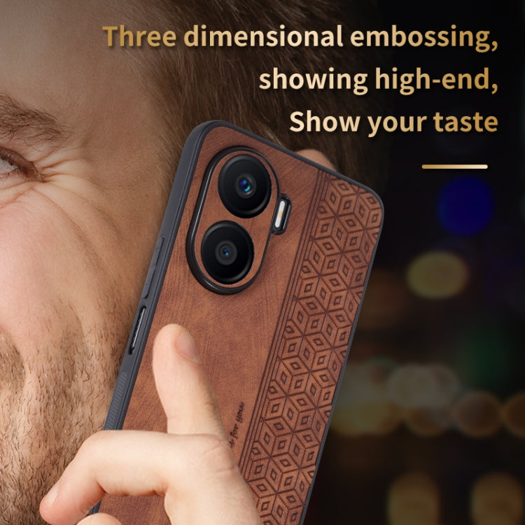AZNS 3D Embossed Skin Feel Phone Case, For Honor Play 40 Plus, For Honor 60 SE, For Honor Play 30 Plus