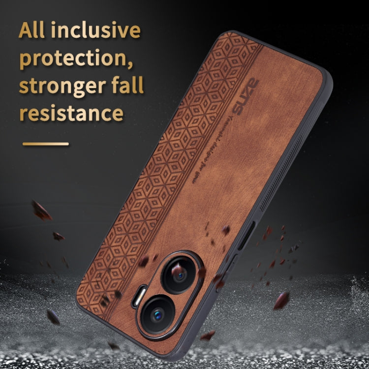 AZNS 3D Embossed Skin Feel Phone Case, For Honor Play 40 Plus, For Honor 60 SE, For Honor Play 30 Plus