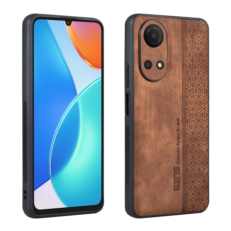 AZNS 3D Embossed Skin Feel Phone Case, For Honor Play 40 Plus, For Honor 60 SE, For Honor Play 30 Plus
