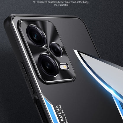 Blade Series TPU + Titanium Alloy Phone Case, For Xiaomi Redmi Note 12 Pro+ China, For Xiaomi Redmi Note 12 Pro 5G China, For Xiaomi Redmi Note 12 China, For Honor Play 40 Plus