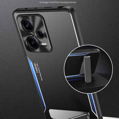 Blade Series TPU + Titanium Alloy Phone Case, For Xiaomi Redmi Note 12 Pro+ China, For Xiaomi Redmi Note 12 Pro 5G China, For Xiaomi Redmi Note 12 China, For Honor Play 40 Plus