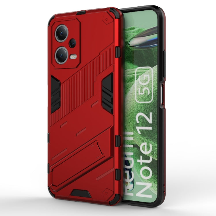 Punk Armor 2 in 1 PC + TPU Phone Case with Invisible Holder, For vivo iQOO Neo7, For Xiaomi Redmi Note 12 China / Note 12 5G India, For Xiaomi Redmi Note 12 Pro 5G China / Note 12 Pro 5G Speed