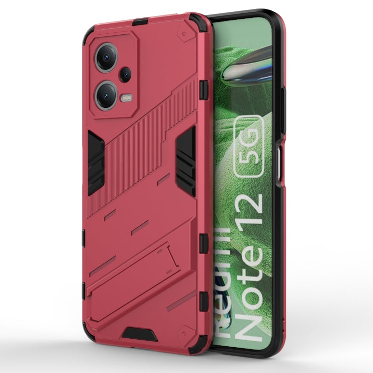 Punk Armor 2 in 1 PC + TPU Phone Case with Invisible Holder, For vivo iQOO Neo7, For Xiaomi Redmi Note 12 China / Note 12 5G India, For Xiaomi Redmi Note 12 Pro 5G China / Note 12 Pro 5G Speed