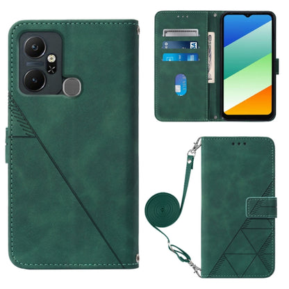 Crossbody 3D Embossed Flip Leather Phone Case, For Infinix Smart 6 Plus X6823, For Motorola Moto E22 4G / E22i 4G, For Motorola Moto Edge 30 Pro / Edge+ 2022, For Nokia C2 2ND Edition