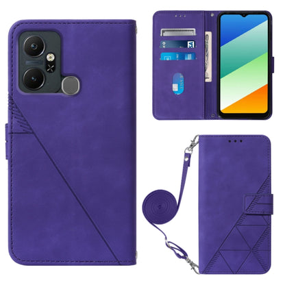 Crossbody 3D Embossed Flip Leather Phone Case, For Infinix Smart 6 Plus X6823, For Motorola Moto E22 4G / E22i 4G, For Motorola Moto Edge 30 Pro / Edge+ 2022, For Nokia C2 2ND Edition