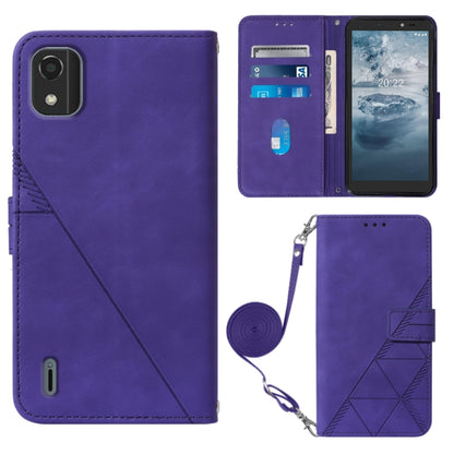 Crossbody 3D Embossed Flip Leather Phone Case, For Infinix Smart 6 Plus X6823, For Motorola Moto E22 4G / E22i 4G, For Motorola Moto Edge 30 Pro / Edge+ 2022, For Nokia C2 2ND Edition