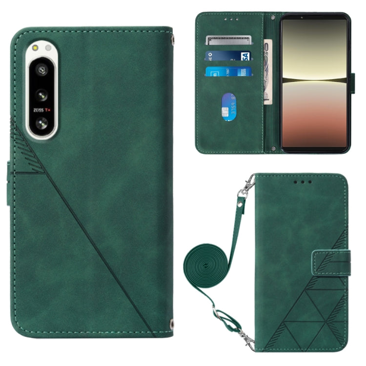 Crossbody 3D Embossed Flip Leather Phone Case, For OPPO A17 4G, For OPPO A55S 5G CPH2309 JP Edition, For OPPO Reno7 A JP Edition, For Sony Xperia 5 IV