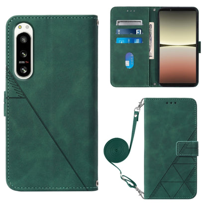 Crossbody 3D Embossed Flip Leather Phone Case, For OPPO A17 4G, For OPPO A55S 5G CPH2309 JP Edition, For OPPO Reno7 A JP Edition, For Sony Xperia 5 IV