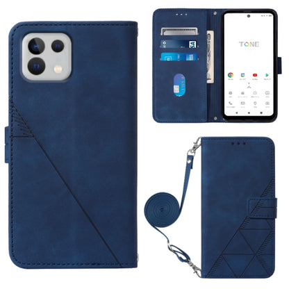 Crossbody 3D Embossed Flip Leather Phone Case, For T-Mobile Revvl 6 5G, For T-Mobile Revvl 6 Pro 5G, For Tone E22, For Samsung Galaxy A14 5G