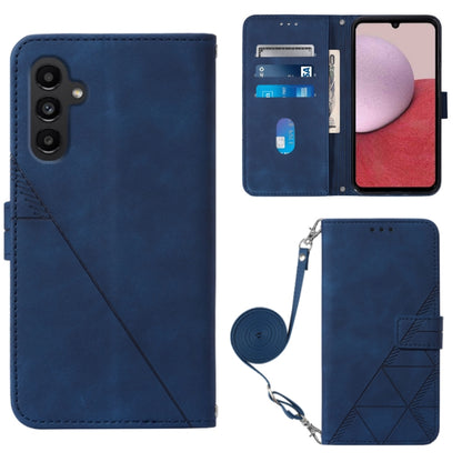 Crossbody 3D Embossed Flip Leather Phone Case, For T-Mobile Revvl 6 5G, For T-Mobile Revvl 6 Pro 5G, For Tone E22, For Samsung Galaxy A14 5G