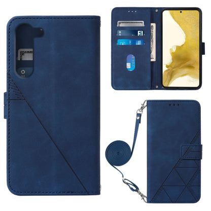 Crossbody 3D Embossed Flip Leather Phone Case, For Samsung Galaxy S23 5G, For Samsung Galaxy S23+ 5G, For Samsung Galaxy S23 Ultra 5G, For Xiaomi Redmi A1