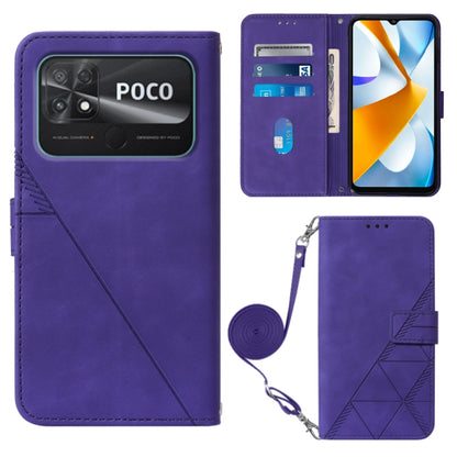 Crossbody 3D Embossed Flip Leather Phone Case, For Xiaomi Poco C40 Global, For Xiaomi 12 Ultra / 12S Ultra, For Xiaomi 12T / 12T Pro / Redmi K50 Ultra