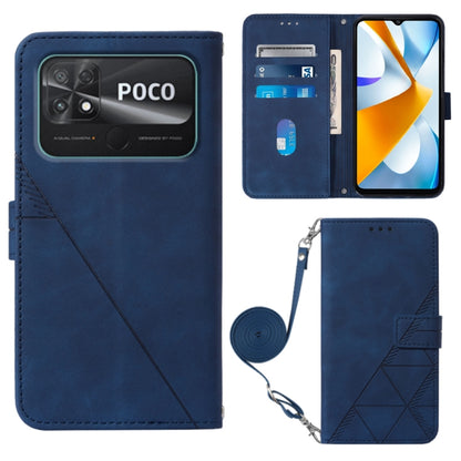 Crossbody 3D Embossed Flip Leather Phone Case, For Xiaomi Poco C40 Global, For Xiaomi 12 Ultra / 12S Ultra, For Xiaomi 12T / 12T Pro / Redmi K50 Ultra