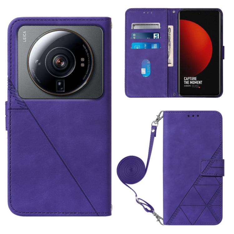 Crossbody 3D Embossed Flip Leather Phone Case, For Xiaomi Poco C40 Global, For Xiaomi 12 Ultra / 12S Ultra, For Xiaomi 12T / 12T Pro / Redmi K50 Ultra