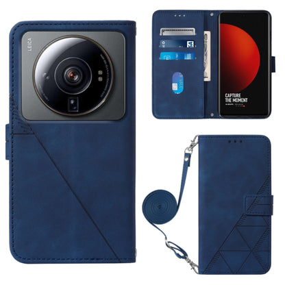 Crossbody 3D Embossed Flip Leather Phone Case, For Xiaomi Poco C40 Global, For Xiaomi 12 Ultra / 12S Ultra, For Xiaomi 12T / 12T Pro / Redmi K50 Ultra