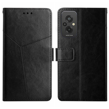 HT01 Y-shaped Pattern Flip Leather Phone Case, For Xiaomi Redmi 11 Prime 4G, For Xiaomi Redmi 11 Prime 5G, For Xiaomi Redmi Note 12 China, For Xiaomi Redmi Note 12 Pro 5G China