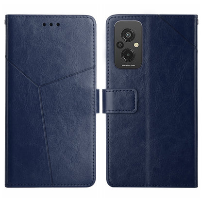 HT01 Y-shaped Pattern Flip Leather Phone Case, For Xiaomi Redmi 11 Prime 4G, For Xiaomi Redmi 11 Prime 5G, For Xiaomi Redmi Note 12 China, For Xiaomi Redmi Note 12 Pro 5G China
