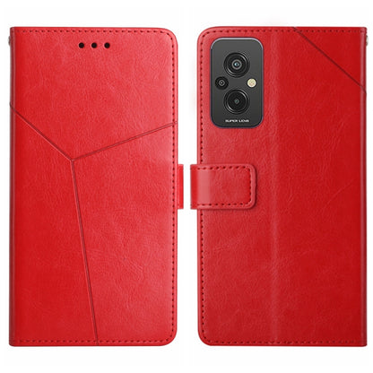 HT01 Y-shaped Pattern Flip Leather Phone Case, For Xiaomi Redmi 11 Prime 4G, For Xiaomi Redmi 11 Prime 5G, For Xiaomi Redmi Note 12 China, For Xiaomi Redmi Note 12 Pro 5G China