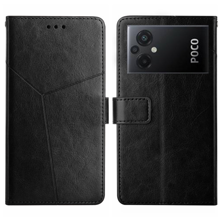 HT01 Y-shaped Pattern Flip Leather Phone Case, For Xiaomi Redmi 11 Prime 4G, For Xiaomi Redmi 11 Prime 5G, For Xiaomi Redmi Note 12 China, For Xiaomi Redmi Note 12 Pro 5G China