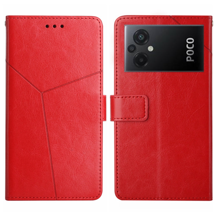 HT01 Y-shaped Pattern Flip Leather Phone Case, For Xiaomi Redmi 11 Prime 4G, For Xiaomi Redmi 11 Prime 5G, For Xiaomi Redmi Note 12 China, For Xiaomi Redmi Note 12 Pro 5G China