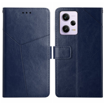 HT01 Y-shaped Pattern Flip Leather Phone Case, For Xiaomi Redmi 11 Prime 4G, For Xiaomi Redmi 11 Prime 5G, For Xiaomi Redmi Note 12 China, For Xiaomi Redmi Note 12 Pro 5G China